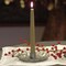 Sunshine Candleworks Holiday Bayberry 9 inch Olive Green Taper Candle Set of 2